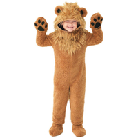 公司貨 免運 萬圣節服裝cosplay可愛小獅子動物毛毛裝 六一節舞臺劇演出衣服 快速發貨