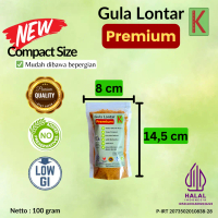 Kostang Gula Lontar Organik Tanpa Pengawet 100 Gr - Pemanis Alami Cocok untuk Memasak, Baking Kue, M