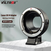 Viltrox EF-EOS M Electronic Auto Focus EF-M Lens adapter for Canon EOS EF EF-S Lens to EOS M M2 M3 M5 M10 M50 II M100 Camera
