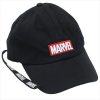 MARVEL小紅底白字 棒球帽(長調節帶) 帽子 日貨 漫威 正版授權J00012819