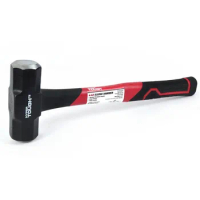 Hyper Tough 4 lb Sledge Hammer, Fiberglass Handle
