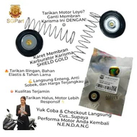 KARET MEMBRAN DIAFRAGMA MOTOR KARISMA / SUPRA X 125 / REVO / SUPRA FIT MEMBRAN KPH SGPART