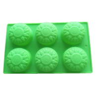 DIY sunflower-shaped pastry dessert cake baking tools, handmade soap mold, jelly mooncake mold