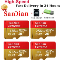 Original 1TB Flash Memory Card Micro TF SD Card 512GB High capacity SD Card Class10 High-Speed SD Card for PC/Smartphone/Camera