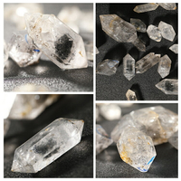 福瑞水晶天然水晶能量石赫爾基蒙閃靈鉆 雙尖水晶 原石