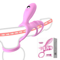 Leten Penis Vibrating Ring Masturbator Clitoris Stimulator Time Delay Cock Vibrating Rings G Spot Stimulator Clitoris Massager