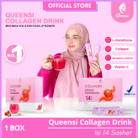 Queensi Collagen Drink - Minuman Kolagen Viral Dengan Kandungan Terbaik & Sudah BPOM & Halal