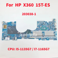 203038-1 Mainboard For HP X360 15T-ES Laptop Motherboard CPU: I5-1135G7 I7-1165G7 DDR4 100% Test OK