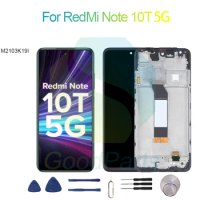 For RedMi Note 10T 5G Screen Display Replacement 2400*1080 M2103K19I For RedMi Note 10T 5G LCD Touch Digitizer