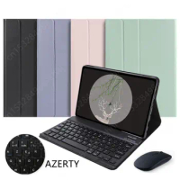 Clavier Azerty Keyboard Case for Xiaoxin Pad Pro 2022 11.2 inch Russian Korean Keyboard Cover For Lenovo Tab P11 Pro Gen 2 Case
