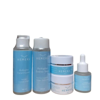 Hemera Skincare | Paket Krim Perawatan Wajah Mencerahkan Kosmetik Membersihkan Aging Vitamin Acid Hy