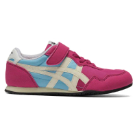 【Onitsuka Tiger】Onitsuka Tiger鬼塚虎-KIDS桃紅底白虎爪紋 SERRANO 大童鞋(1184A086-703)