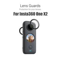 For Insta360 ONE X2 Sticky Lens Guards Anti-Scratch Dual-Lens 360 Mod For Insta 360 ONE X2 Protector Action Camera Accessories