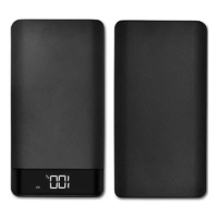 Durable Power Bank Case LCD Display DIY Batterie Fall Power Bank Shell Tragbare Externe Box Batterie Power Protection