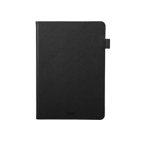 【Gramas】iPad 7/8 10.2吋 職匠工藝 掀蓋式皮套- EURO(黑)
