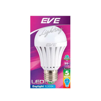 หลอดไฟ LED EVE LIGHTING รุ่น A60 EMERGENCY E27 กำลัง 5 วัตต์ แสงสีขาว