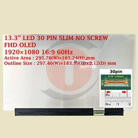 LCD LED Untuk Asus Zenbook 13 UX325EA UX325J UX325 UX325E UX325JA UM325 UM325S UM325SA UM325UA 13.3"