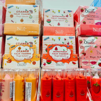 OBUSE ลิปบาล์ม โอบิวซ์ มีทั้งหมด 4 กลิ่น  1 กล่องมี 12 ชิ้น ริมฝีปาก