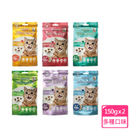 【Hulucat】卡滋化毛潔牙餅 150GX2包 貓零食 幼貓零食(D182J11-1)