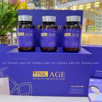 Viên uống DSK AGE [ Hộp 3 Lọ ] giúp hỗ trợ cải thiện nội tiết tố nữ , chậm quá trình lão hóa cho chị