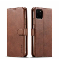 For Iphone 11 Pro Case Leather Vintage Phone Cover For Coque Apple IPhone11 Pro Max Case Flip Wallet Cover