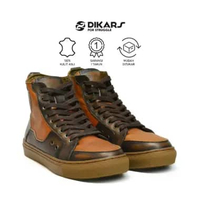 DIKARS - Parte Tan Brushoff Boot 41
