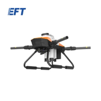 EFT G06 V2.0 6L agricultural sprayer drone frame four-axis 6kg plug-in water tank foldable drone frame