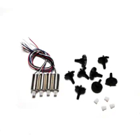 4DRC V13 Mini Rc Drone Propeller Protection Spare Parts 4D-V13 Quadcopter Motor Engines Gears Kit Accessories
