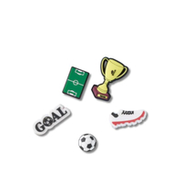 ตัวติดรองเท้า JIBBITZ  SOCCER STAR 5 PACK