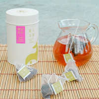 蜜香紅茶原葉茶包12入(改為黑罐裝) 蜜荔香 台灣特有小葉種紅茶