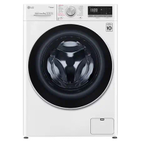 【LG】蒸氣滾筒洗衣機 (蒸洗脫烘)｜洗衣9公斤+烘衣6公斤 (冰瓷白)-WD-S90VDW