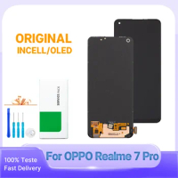 RMX2170 100% Tested AMOLED Display For OPPO Realme 7 Pro LCD Touch Screen Replacement Parts For Realme 7 Pro LCD Display