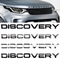 Emblem DISCOVERY Hood Sticker DISCOVERY Badge Sticker For Land Rover Discovery Sport Car Styling Land Rover Car Hood Sticker ABS