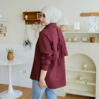 Odeca | Tied Back Top | Kemeja daily