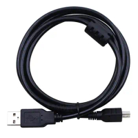 4ft Mini USB 2.0 GPS Cable Cord Lead for Canon IFC-500U IFC-200U Nikon D200 D300 D700 D7000 Digital SLR Camera