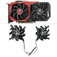 NEW 2PCS 12V 85MM Cooling Fan 4pin RTX 2060 2060SUPER Replace For COLORFUL GeForce GTX 1660Ti 1650 1660 SUPER Graphics Card Fans