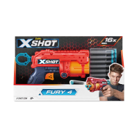 預購 ToysRUs 玩具反斗城 X-Shot 赤火系列4發射擊器(射擊玩具 男孩玩具 軟彈槍)