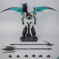 Original ROBO-DOU Getter RoboMetal Build Dragon Scale Shin-Getter 1 Black Version Action Anime Figure Model Toys 23CM