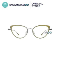 KACAMATAMOO Frame Kacamata Wanita Cat Eye DARA CE SJ006 Stylish & Elegan | Lebaran Collection Green
