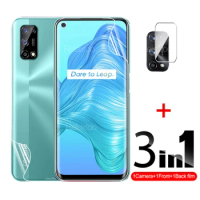 3IN1 Hydrogel Front Back Film Screen Protector For Realme V5 5G/realme 7 5G Camera Protector For Realme X2/XT X2 Pro/Reno A X7