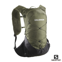 官方直營 Salomon XT 10 水袋背包 深葉綠/黑