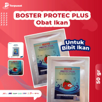 Boster Protec Plus 50gr Obat Ikan Untuk Bibit dan Induk dengan Asam Amino Esensial Vitamin Tinggi
