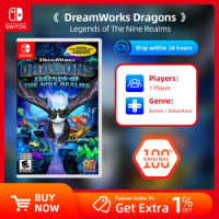 Nintendo Switch Game Deals - DreamWorks Dragons Legends of The Nine Realms - Games Physical Cartridge