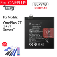 100% Original Battery BLP743 For OnePlus 7T 3800mAh High quality Replacement Batterie
