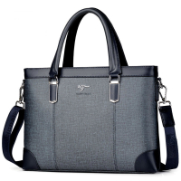 Men Office Laptop Handbag For Man Briefcase Computer Bags Waterproof Travel Work Shoulder Bag For HP Lenove Acer Xiaomi MAC