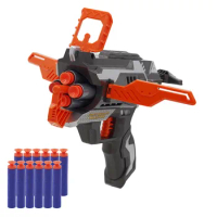 New Arrival Rotate Barrel Manual Soft Bullet Gun Suit for Nerf Bullets Toy Pistol Gun Dart Blaster Toy Gun for Children