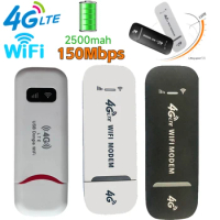 4G LTE Wireless USB Dongle Mobile Broadband Modem Stick Sim Card Wireless WIFI Router USB 150Mbps Modem Stick for Home Office