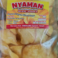 kripik singkong kuning nyaman asli organik