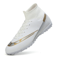 รองเท้าฟุตบอล Unisex คุณภาพผู้ชายขายส่งรองเท้าฟุตบอล Assassin Chuteira Campo Tfag Football Sneaker รองเท้าฝึกซ้อมฟุตซอล