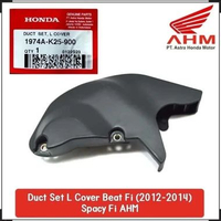 KEONGAN CVT DUCT SET L COVER BEAT FI SPACY FI SCOOPY FI VARIO FI STATER KASAR 2013 2014 ASLI AHM 197